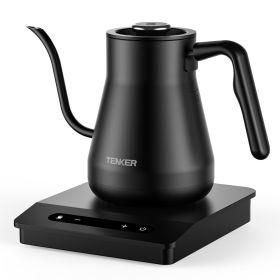 Gooseneck Electric Kettle with Temperature Control, 27oz Rapid Heating Electric Kettle for Pour Over Coffee/Tea, Auto Shut Off & Boil-Dry Protect Gooseneck Electric Kettle with Temperature Control, 27oz Rapid Heating Electric Kettle for Pour Over Coffee/Tea, Auto Shut Off & Boil-Dry Protect